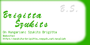 brigitta szukits business card